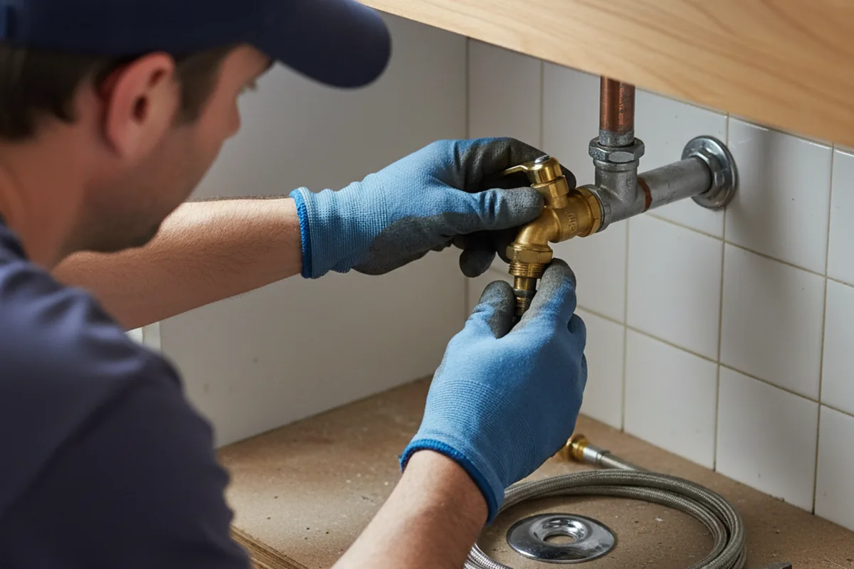 Shutoff valve and fitting work during Repiping in Airway Heights